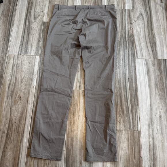 AG Adriano Goldschmied Pants The Lux Gray Tailored Trouser 36x34.5 Work Casual - Picture 2 of 14